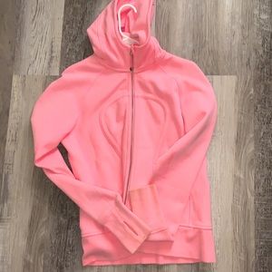 Lululemon hot pink jacket (size 10)